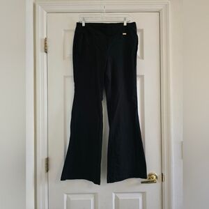 INC International Concepts Black Flare Pants Suze 10